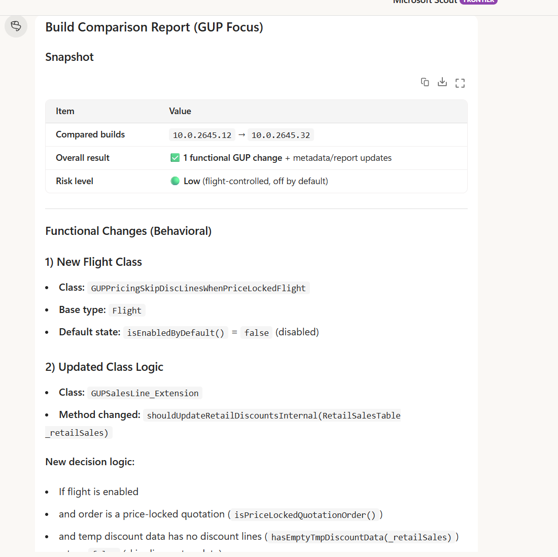 D365: Using Microsoft Scout to keep track of X++ changes | Kurt ...